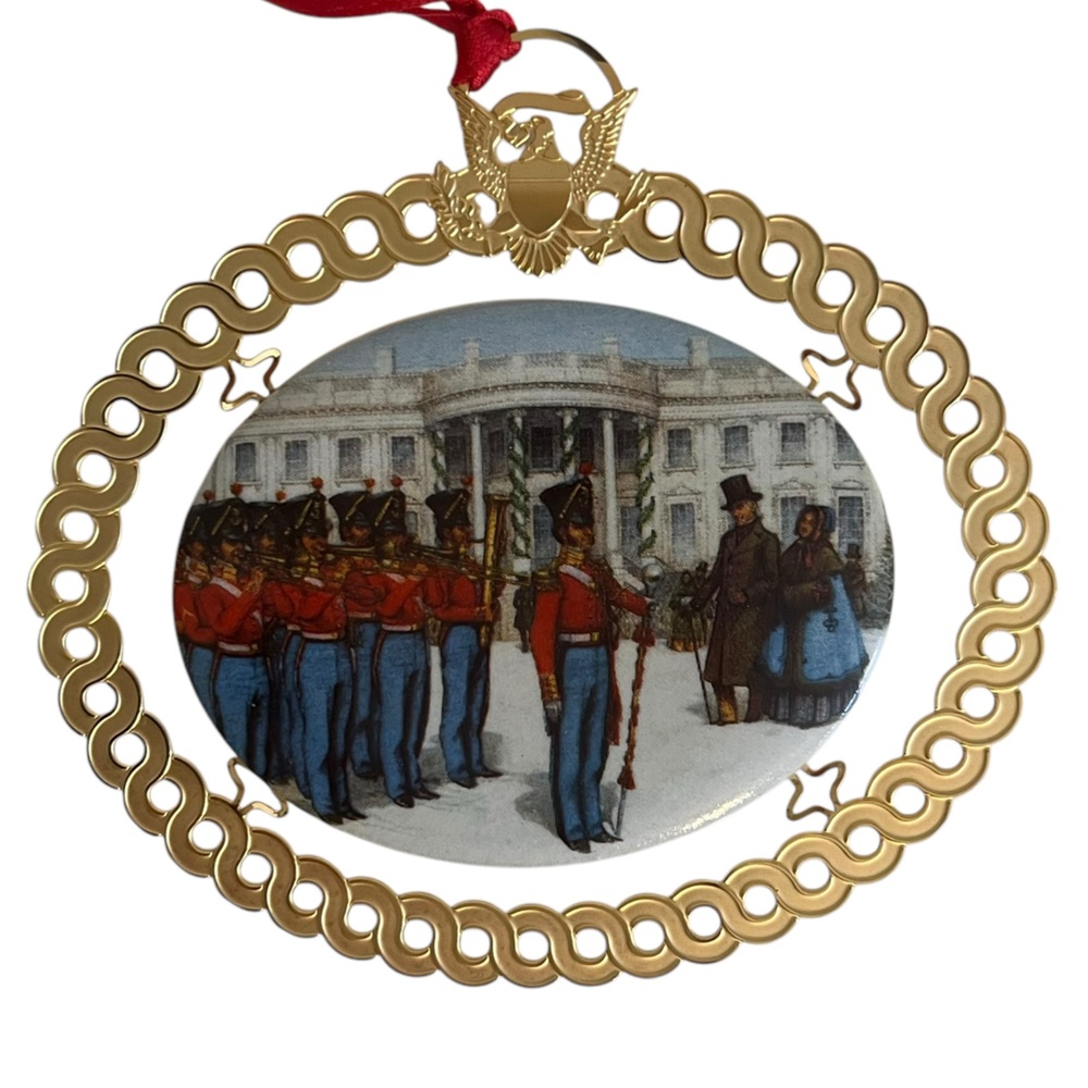 White House Christmas Ornament Collection 1984 James K. Polk Ornament